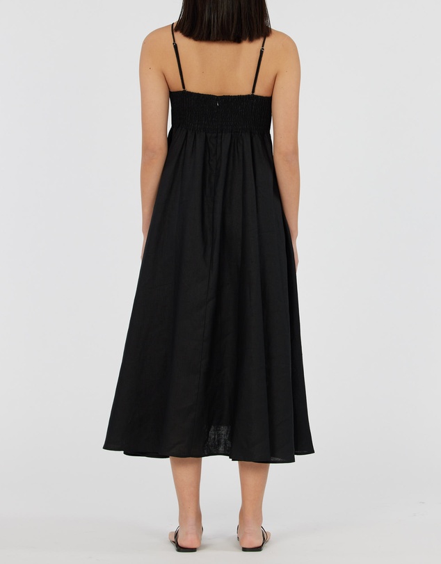 Amelius - Corinna Linen Midi Dress