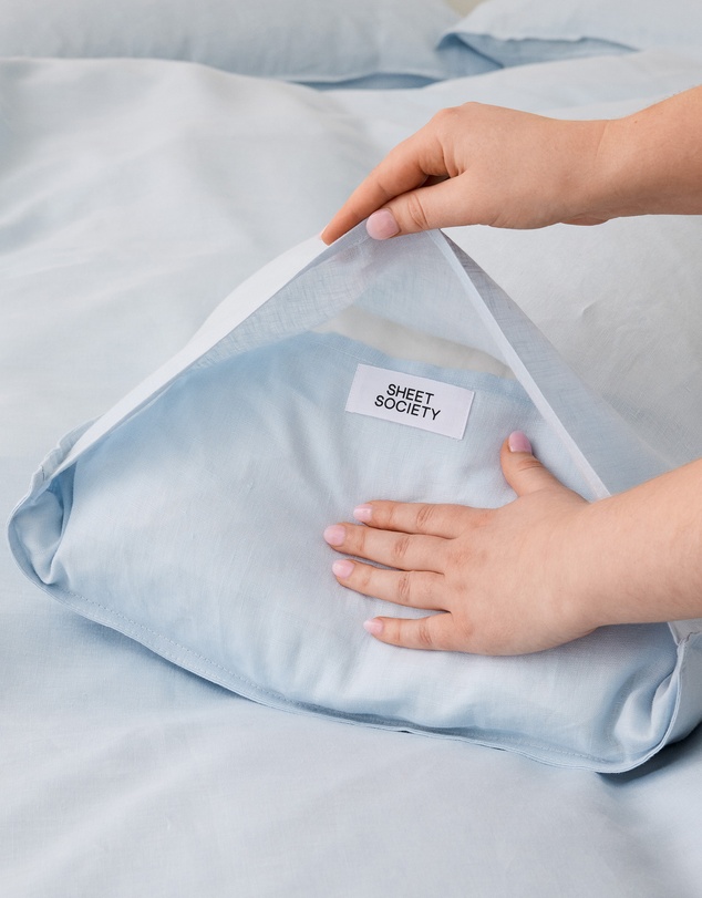 Sheet Society - Eve Linen Quilt Cover Set