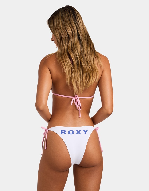 Roxy - Womens Upfront High Leg Tie Side Cheeky Bikini Bottom
