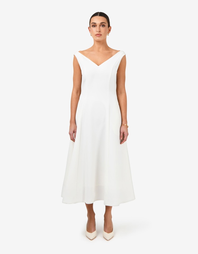 Forcast - Yana V-Neck Panel Dress