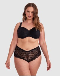 Bras N Things - Romance Shortie - Black