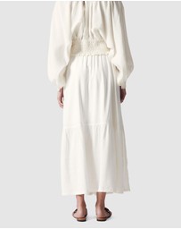 & Other Stories - Tiered Midi Skirt