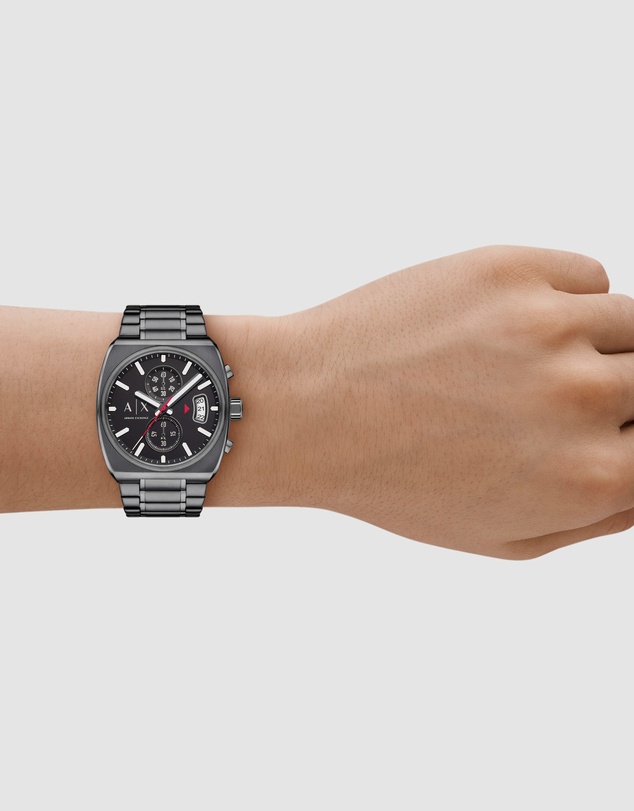 Armani Exchange - Gunmetal Chronograph Watch