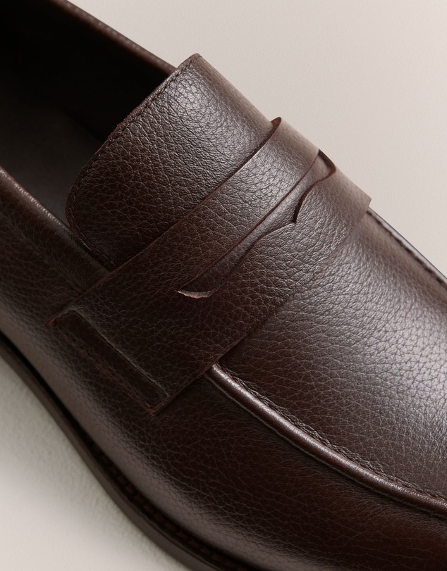 Trenery - Umber Saddle Loafer in Espresso
