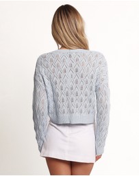 Petal & Pup - Ellen Cardigan - Pale Blue