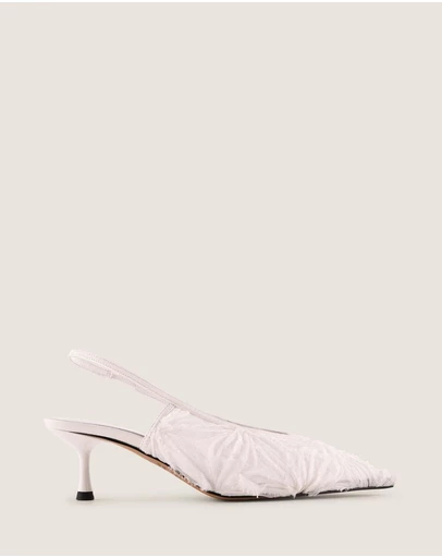 Shelly Shen - Misha Low Heels White