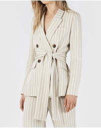Amelius - Cardinal Striped Blazer