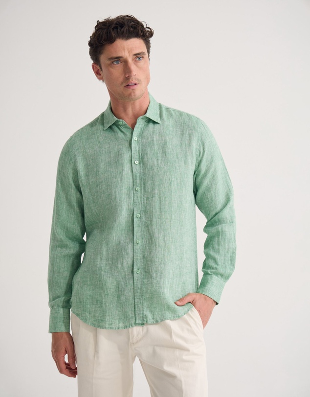 Oxford - Cooper Ls European Linen Shirt
