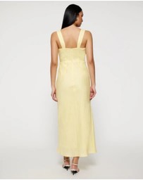 Revibe - Repaired Lover Neroli Twist Bust Midi Dress - AU 10