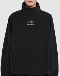 MM6 Maison Margiela - MM6 x Salomon - Pile Fleece LS Pullover