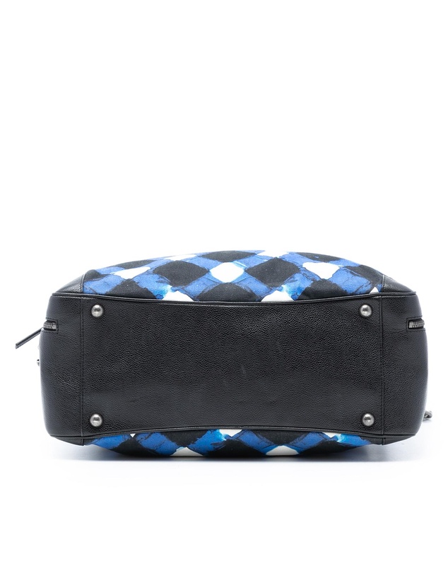 Pre-Loved by Azura Reborn - Pre-Loved Printed Canvas and Caviar Airlines Round Trip Travel Bag
