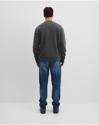 Country Road - Australian Cotton Garment Dyed Crew Sweat