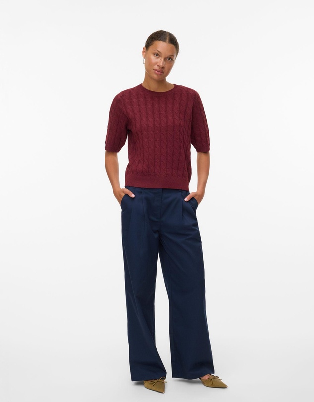 Vero Moda - Lorella Collared Knit