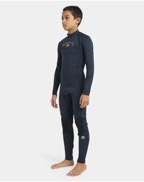 Billabong - Boys 8 to 16 3/2Mm Absolute Back Zip Long Sleeve Fullsuit