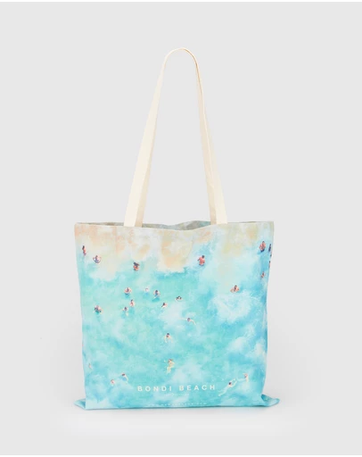 Remy Gerega - Bondi Ocean Cotton Tote Bag
