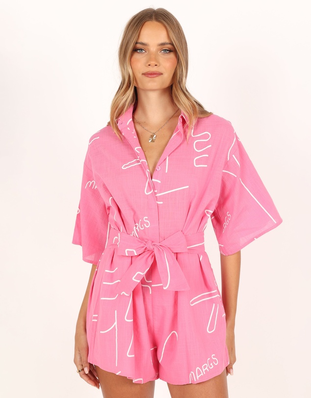 Petal & Pup - Kellie Playsuit - Pink