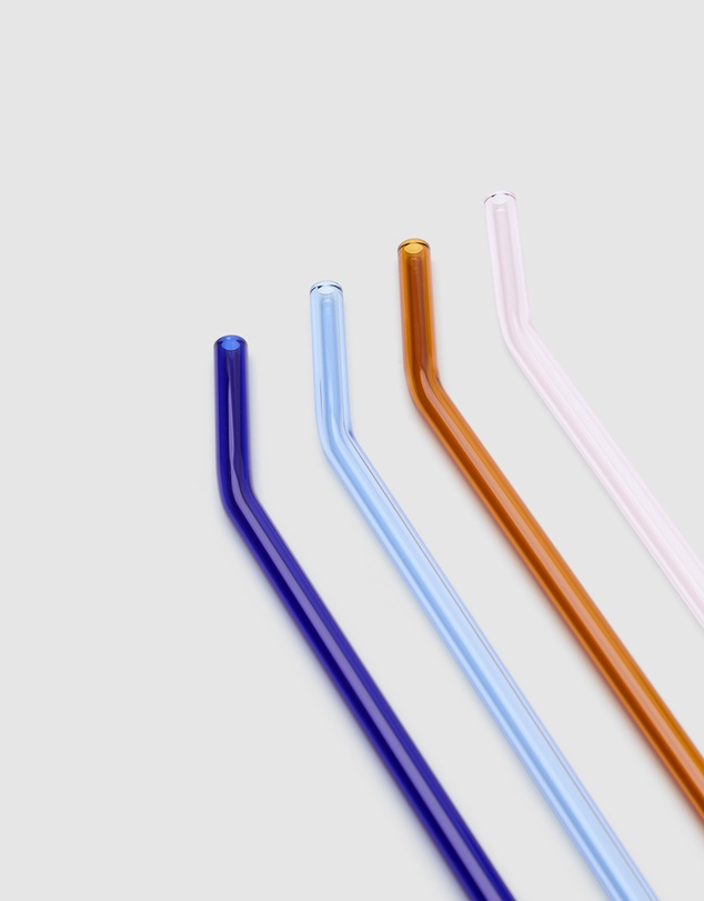 Seed Heritage - Ellis Glass Straw Set of 4