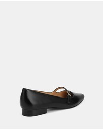 Wittner - Carina Leather Pointed Ballet Flats