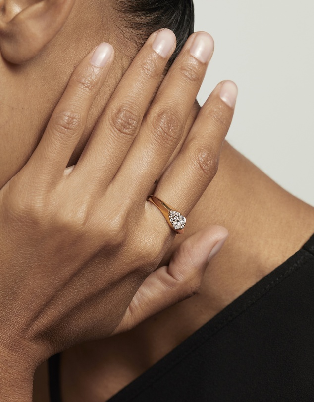 PDPAOLA - Vanilla Stamp Ring