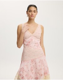 Cotton On - Spliced Lace Dress