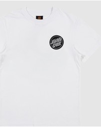Santa Cruz - Reverse Dot Mono Tee - Teens