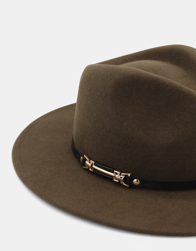 Morgan & Taylor - Soraya Wool Fedora in Brown