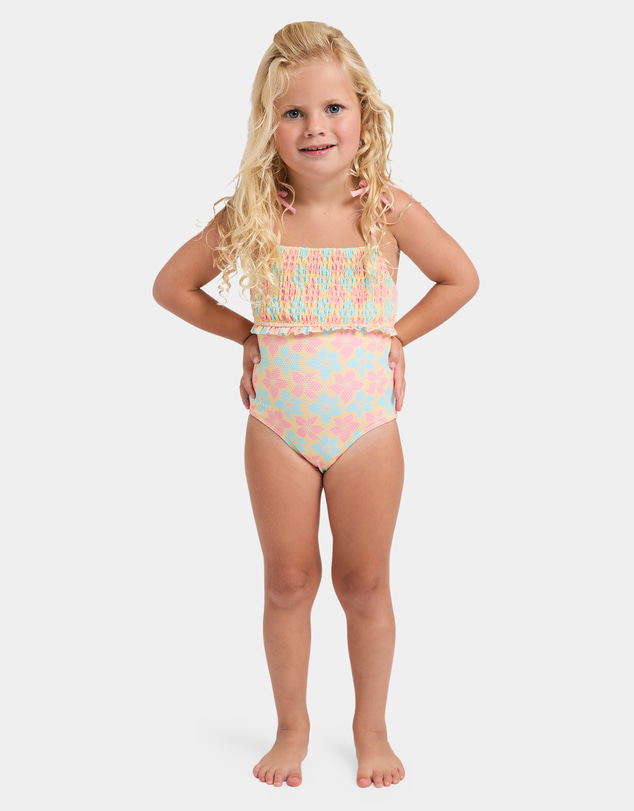 Billabong - Girls 2 to 7 Sun Petals One Piece Swimsuit