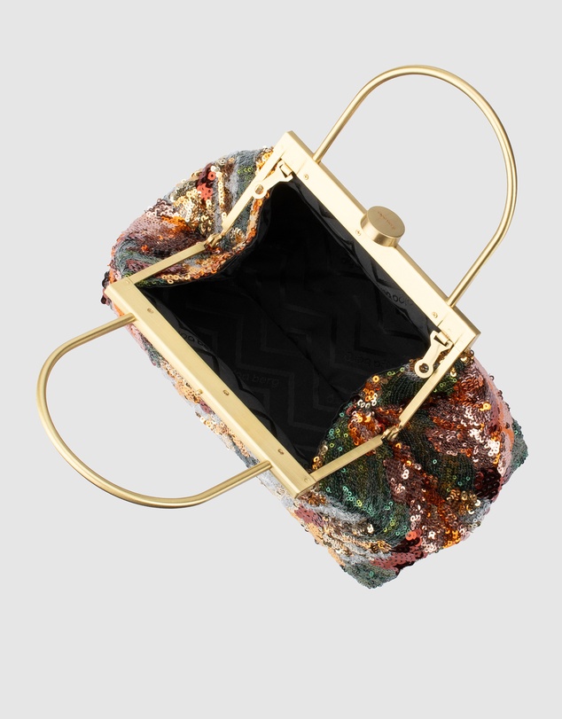 Olga Berg - Audrey Sequin Top Handle