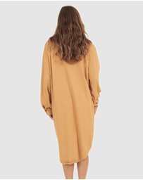 Primness - Aria Knit Shirt Dress