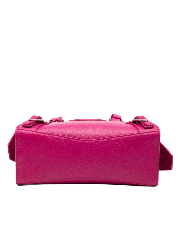 Pre-Loved by Azura Reborn - Pre-Loved Mini Grained Calfskin Motocross Neo Classic City Satchel