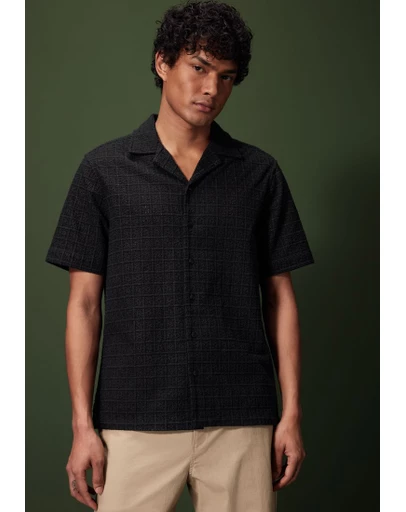 NEXT - Broderie Short Sleeve Shirt