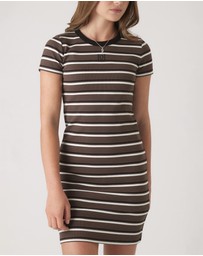 Decjuba Kids - Harper Rib T-Shirt Dress - Teens