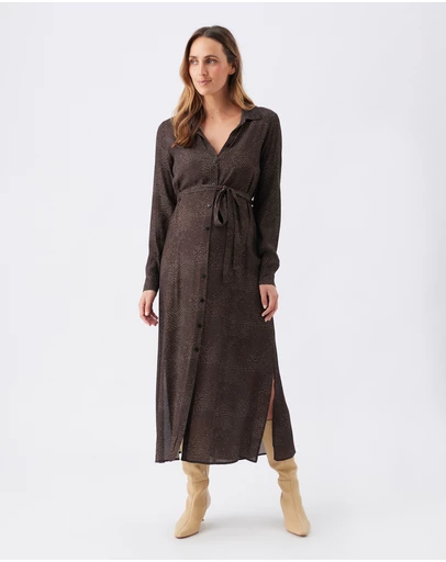 Ripe Maternity - Helena Shirt Dress