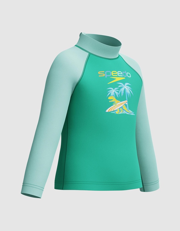 Speedo - LS Print Rash Top - Babies-Kids