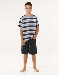 Rip Curl - Eternal Shred Stripe Tee - Kids