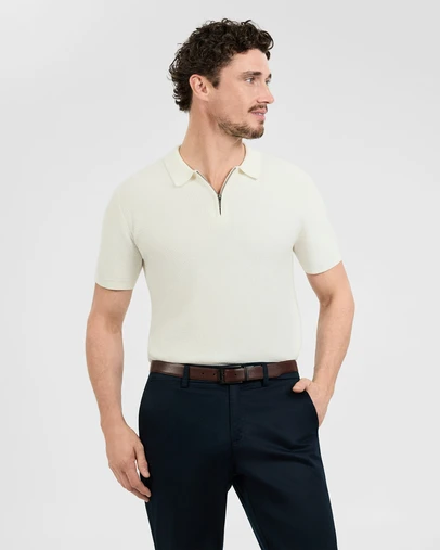 Tarocash - Omal Zip Knit Polo