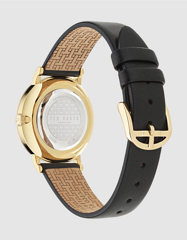 Ted Baker - Staciie Hearts 32mm Black Watch & Bracelet Gift Set