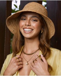 Arms Of Eve - Mirabel Bucket Hat - Dark Natural