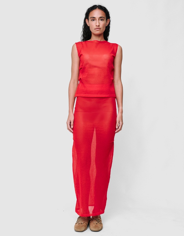 Wynn Hamlyn - Emma Sheer Knit Tank