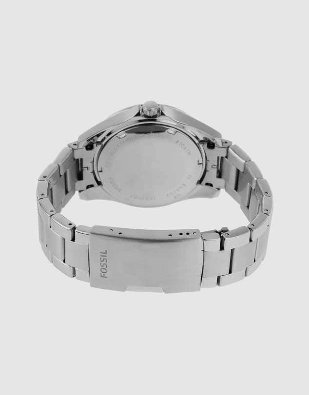 Fossil - Riley Silver-Tone Analogue Watch