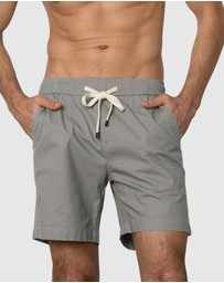 Mosmann - Travis Casual Shorts - Mid Grey