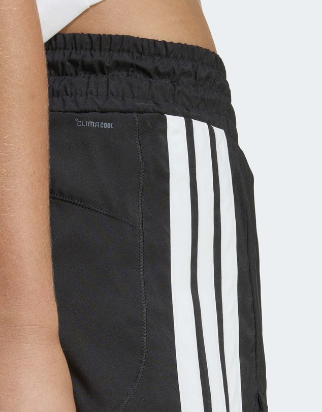adidas Performance - Pacer Workout Woven High Rise Shorts Womens