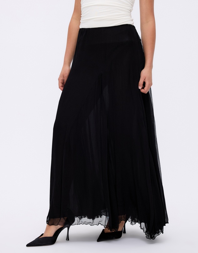Minima Esenciales - Elara Asym Hem Midi Skirt