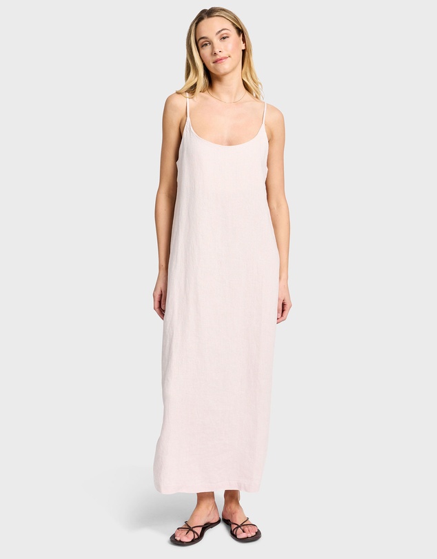 Academy Brand - Essential Linen Slip Dress