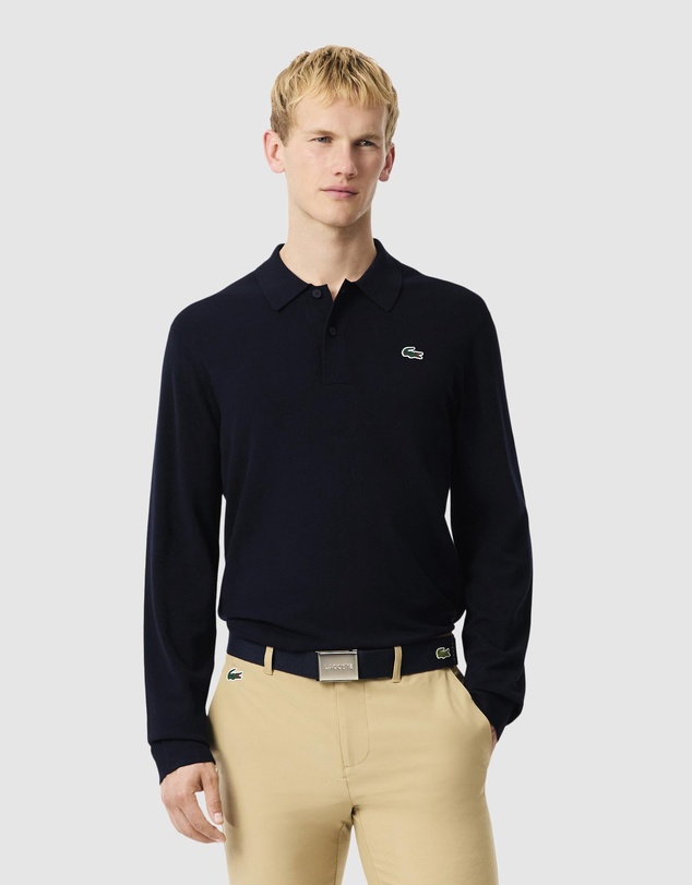 Lacoste - Golf Essentials LS Knit Polo