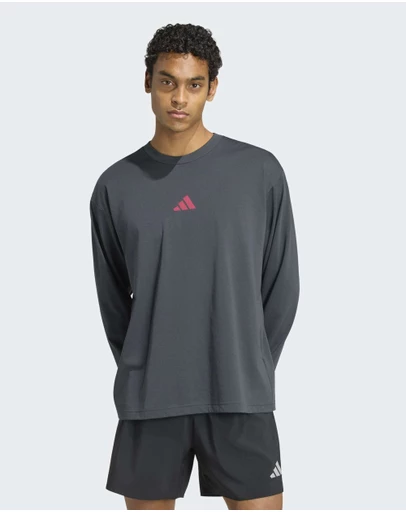 adidas Performance - RUNNING STATE OF MIND GRAPHIC LONGSLEEVE T-Shirt Mens