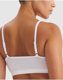 adidas Sportswear - 2 Pack Active Modal Comfort Wirefree Bralette With Cotton