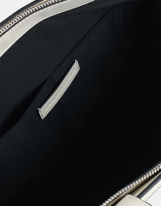 Karl Lagerfeld - Ikon K Leather Medium Tote Bag