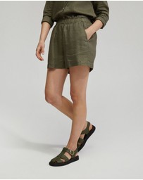 Oxford - Cleo Linen Shorts