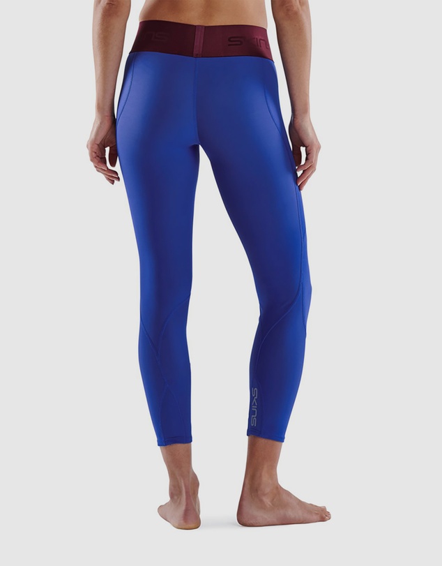 SKINS - SKINS Compression Series-3 Women's Long Tights Dazzling Blue Activewear